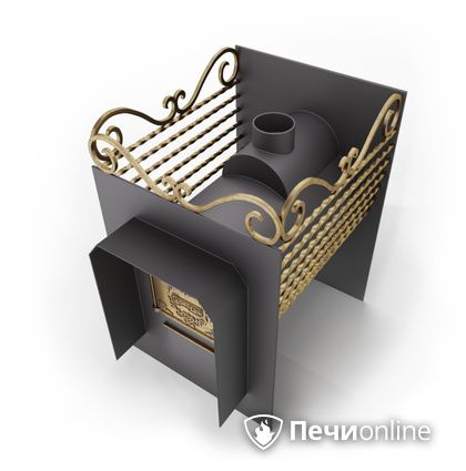 Дровяная печь-каменка Сабантуй 18 сетка в Анапе